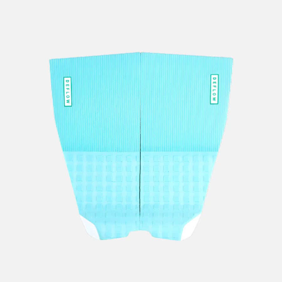 Grip de surf de dos piezas Deflow 2 Piece II Mint Traction Pad en color verde menta