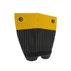 Grip de surf de tres piezas Deflow 3 Piece Vol. 2 Mustard Traction Pad en color amarillo mostaza