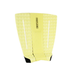 Grip de surf de tres piezas Deflow 3 Piece Pop Acid Lemon Traction Pad en color amarillo ácido