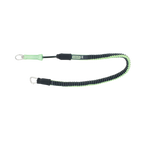 Leash para arnés de kitesurf ION Handle Pass Leash Webbing en color verde menta Neo Mint