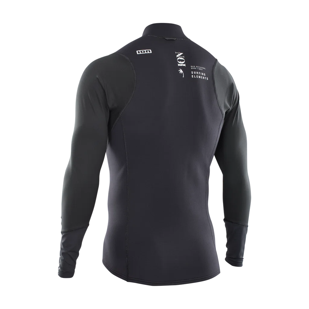 Camiseta de neopreno de manga larga para hombre ION Neo Zip Top 2/1 LS