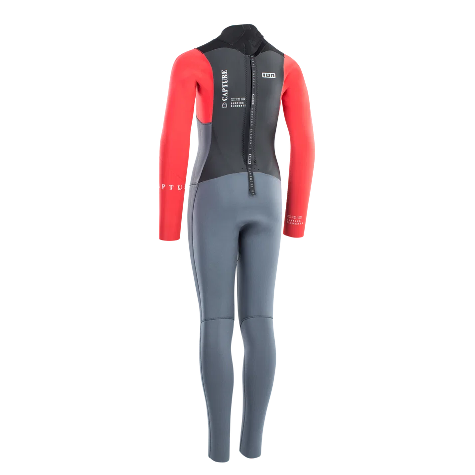 Traje de neopreno para niños ION Capture 4/3 Back Zip Junior 2022