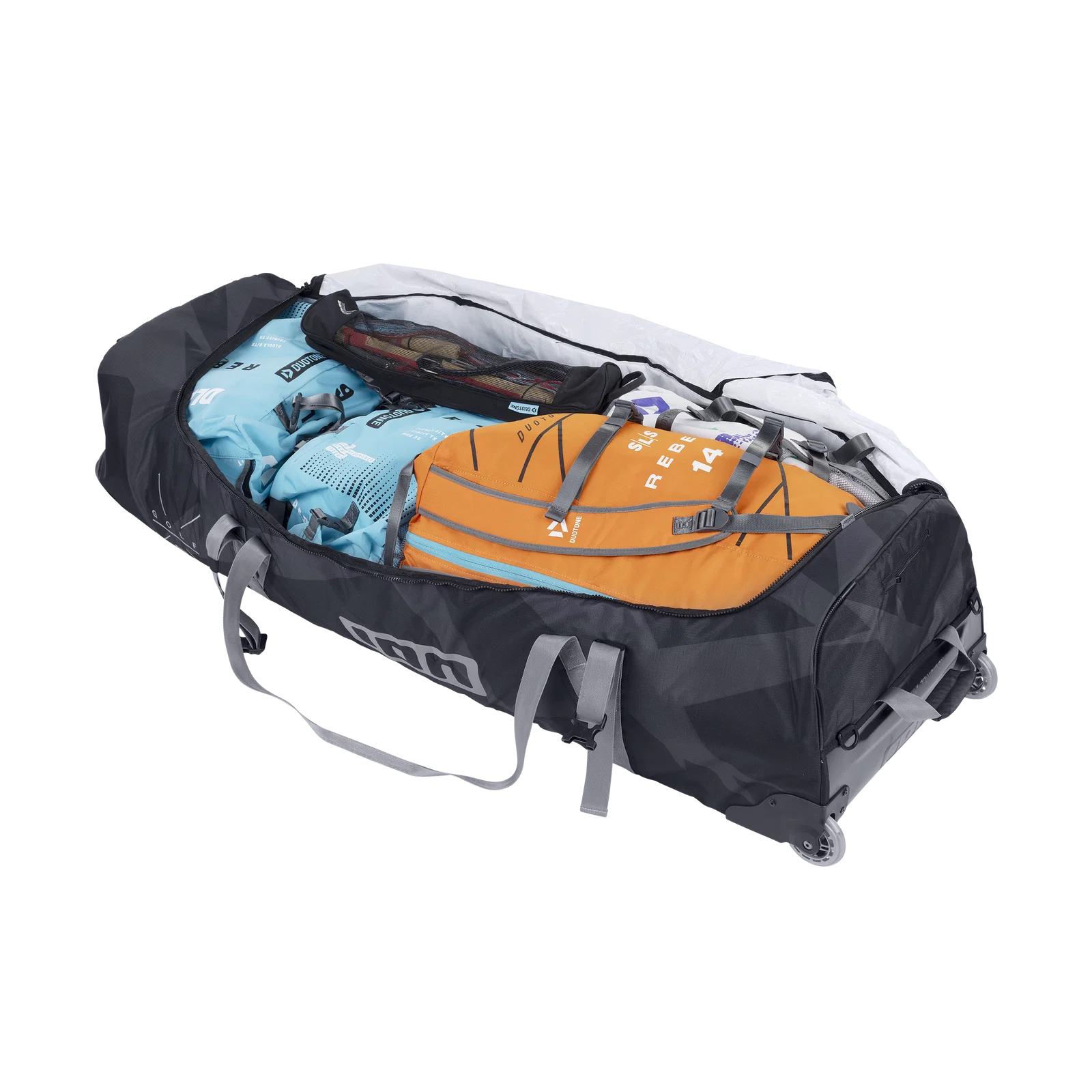 Bolsa de viaje con ruedas para equipo de kitesurf y wing foil ION Gearbag Tec