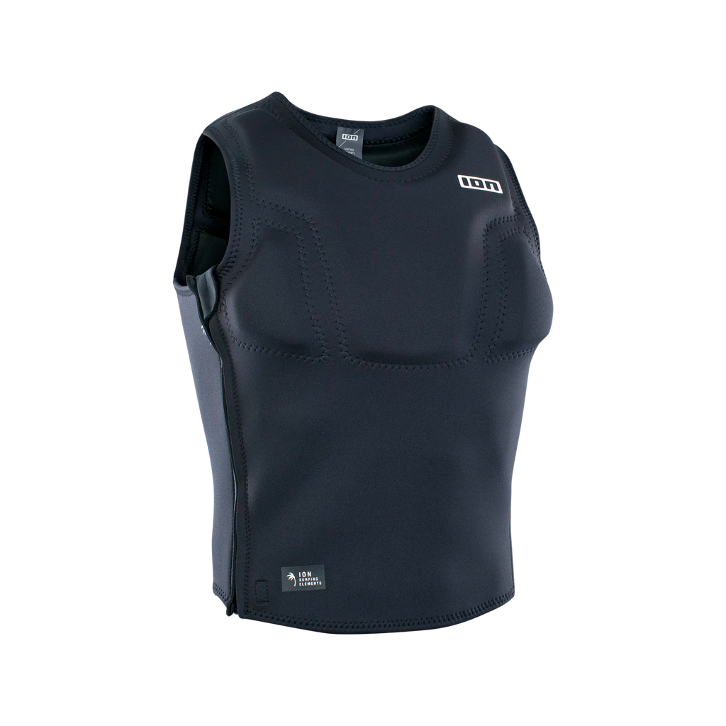 Chaleco de impacto para hombre ION Vector Vest Element Side Zip en color negro