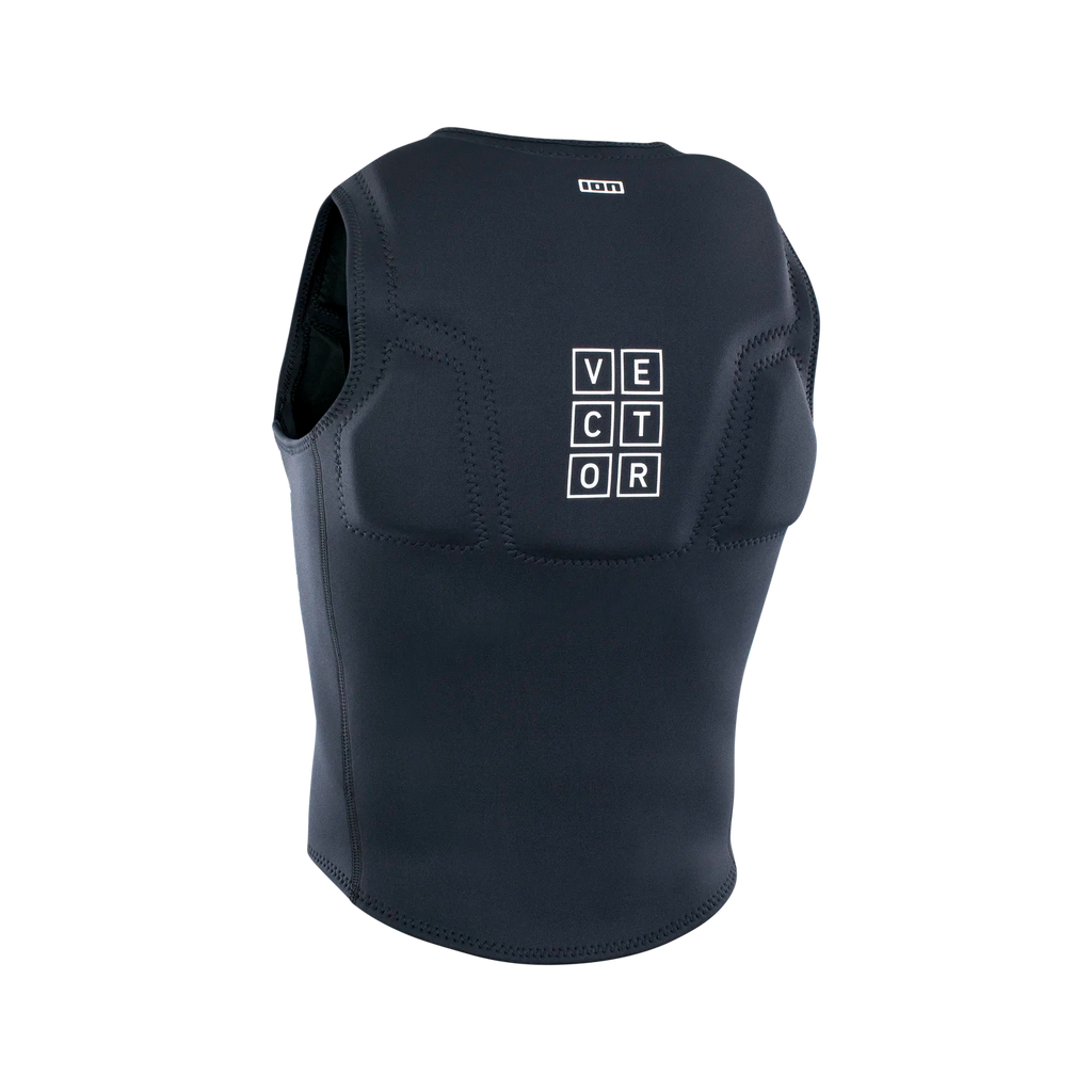Chaleco de impacto para hombre ION Vector Vest Element Side Zip en color negro