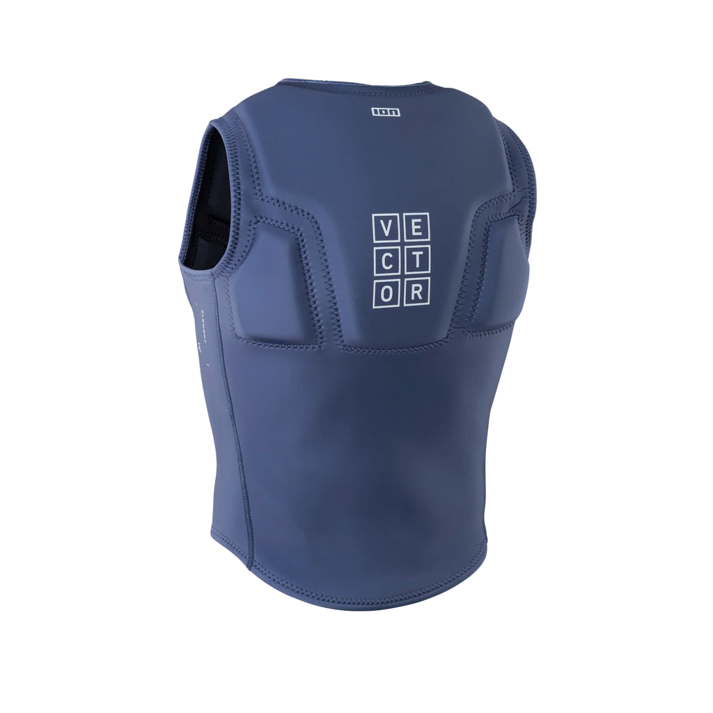 Chaleco de impacto para hombre ION Vector Vest Element Side Zip en color azul Blue Nights