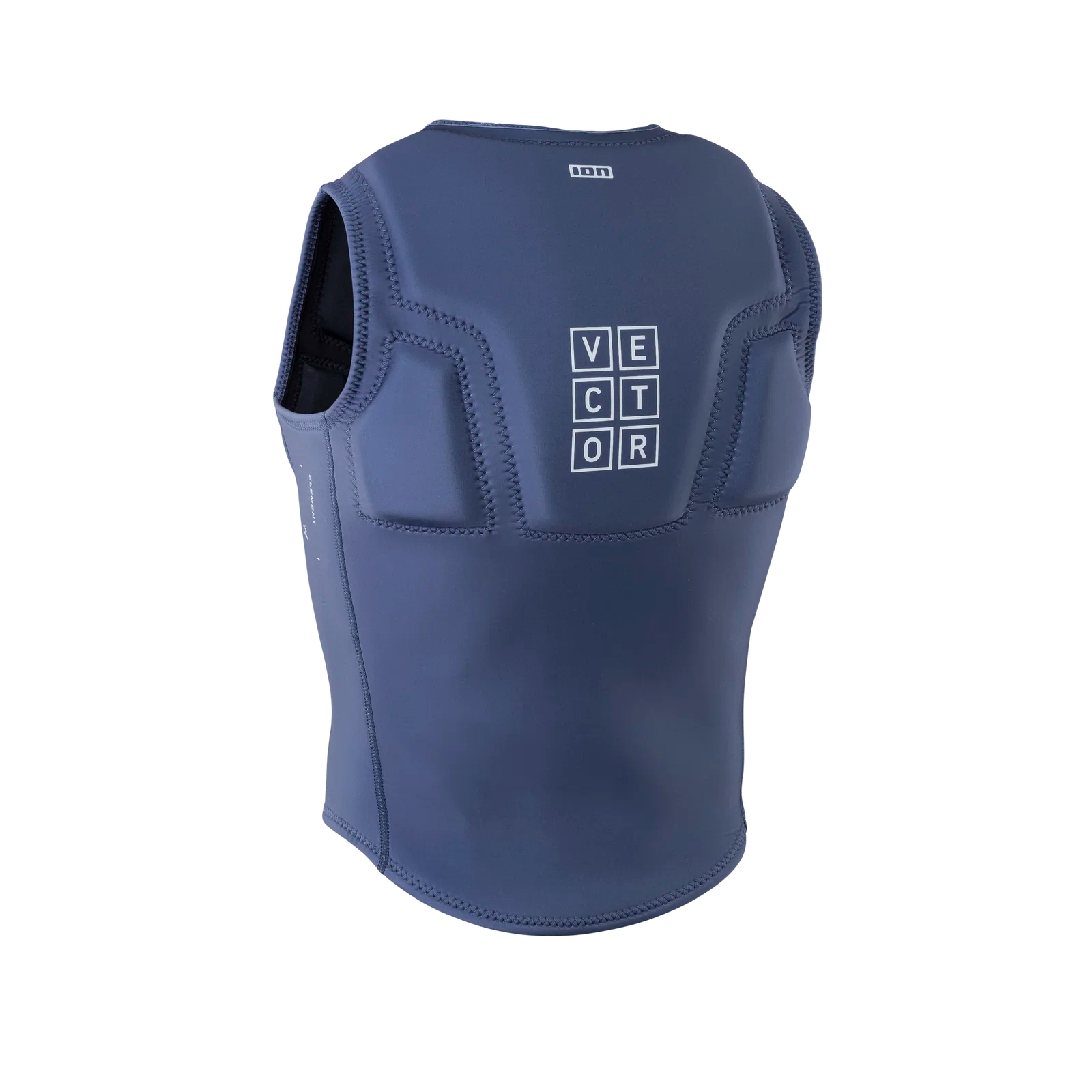Chaleco de impacto para hombre ION Vector Vest Element Side Zip en color azul Blue Nights