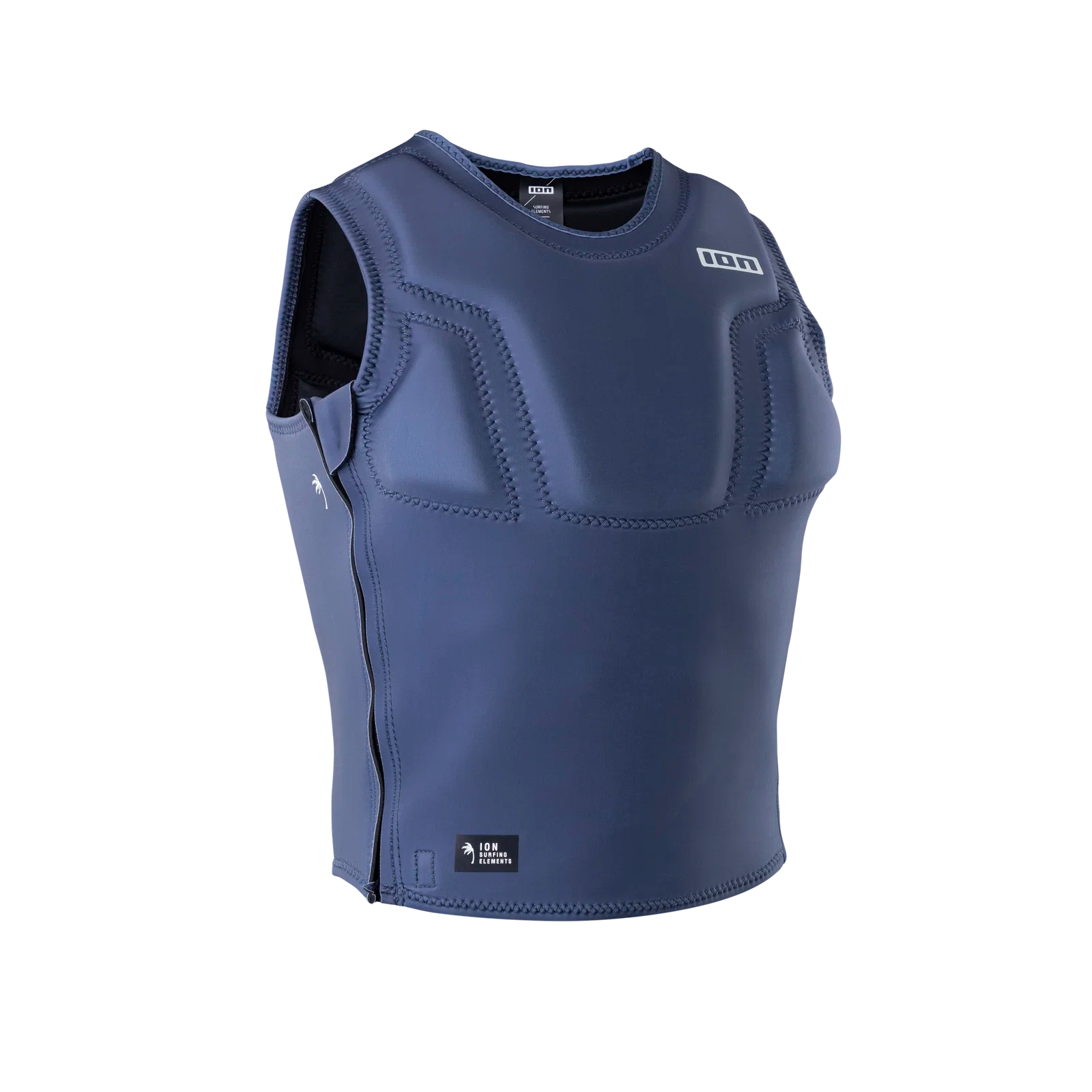 Chaleco de impacto para hombre ION Vector Vest Element Side Zip en color azul Blue Nights