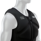 Chaleco de impacto para hombre ION Vector Vest Amp Front Zip en color negro