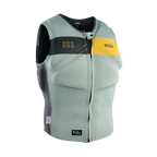 Chaleco de impacto para hombre ION Vector Vest Amp Front Zip en color verde oliva Light Olive