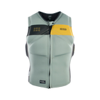 Chaleco de impacto para hombre ION Vector Vest Amp Front Zip en color verde oliva Light Olive