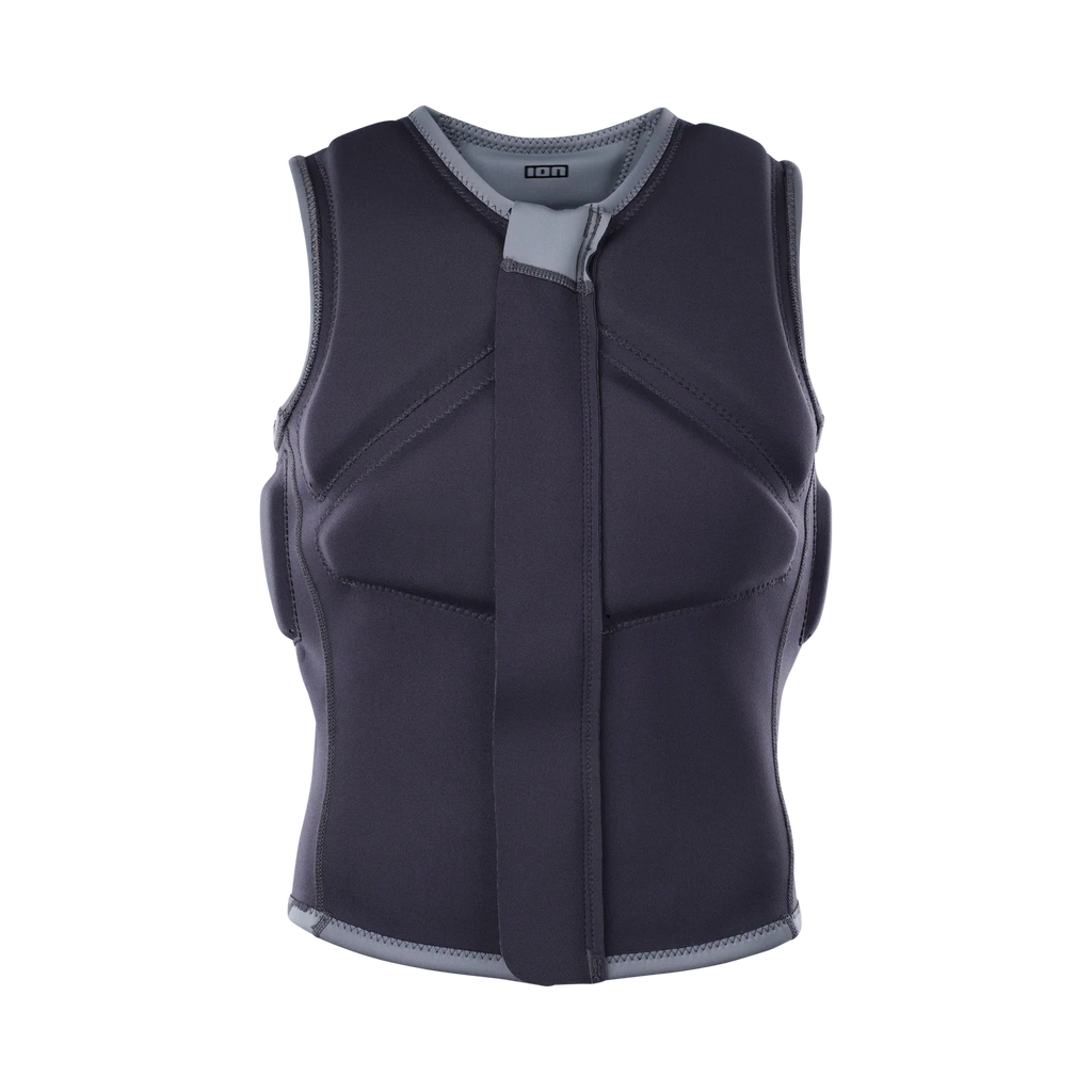 Chaleco de impacto para hombre ION Vector Vest Core Front Zip en color negro