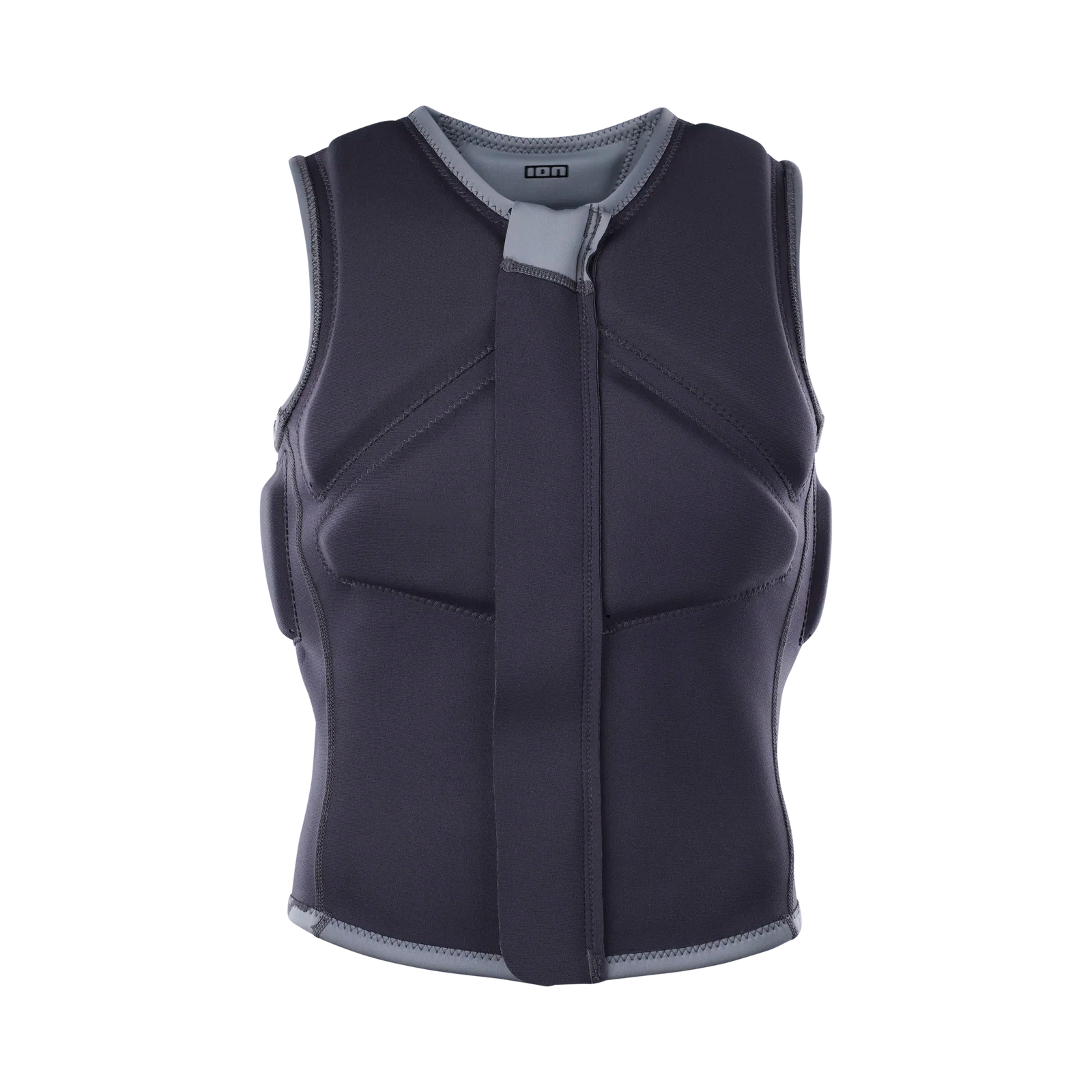 Chaleco de impacto para hombre ION Vector Vest Core Front Zip en color negro