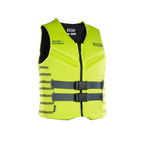 Chaleco salvavidas homologado 50N ION Booster Vest Front Zip en color verde lima