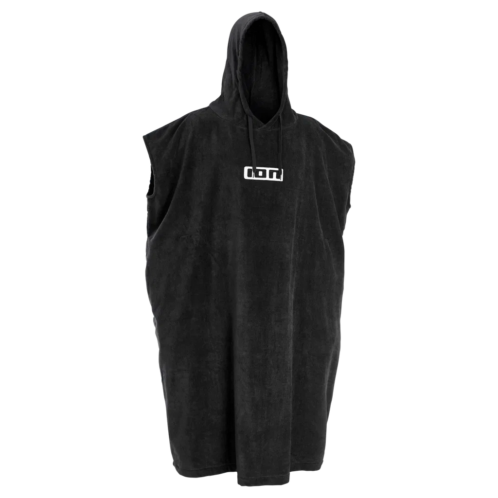 Poncho cambiador de felpa para adulto ION Core en color negro