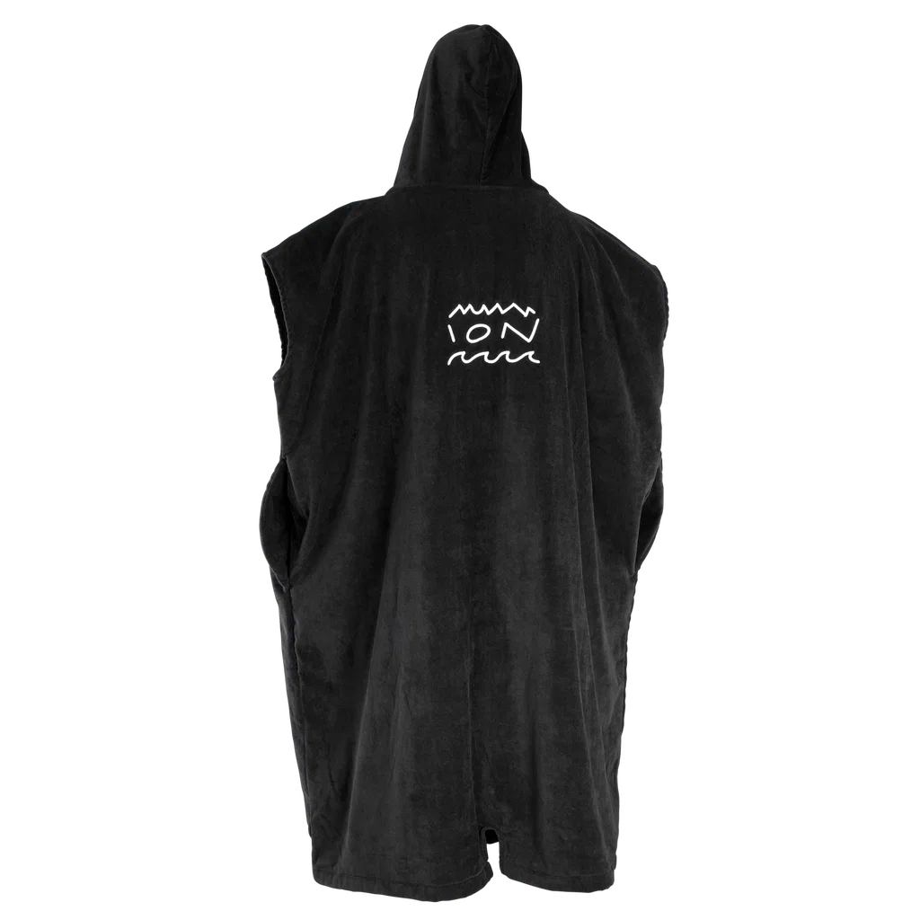 Poncho cambiador de felpa para adulto ION Core en color negro