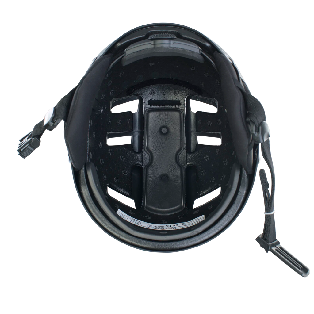 Casco para deportes de agua ION Helmet Slash AMP 2025 color Black vista cenit