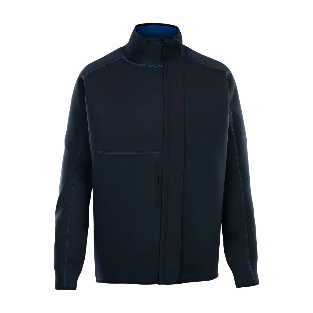 Chaqueta cortavientos de neopreno para hombre ION Neo Cruise Jacket en color Faint Blue