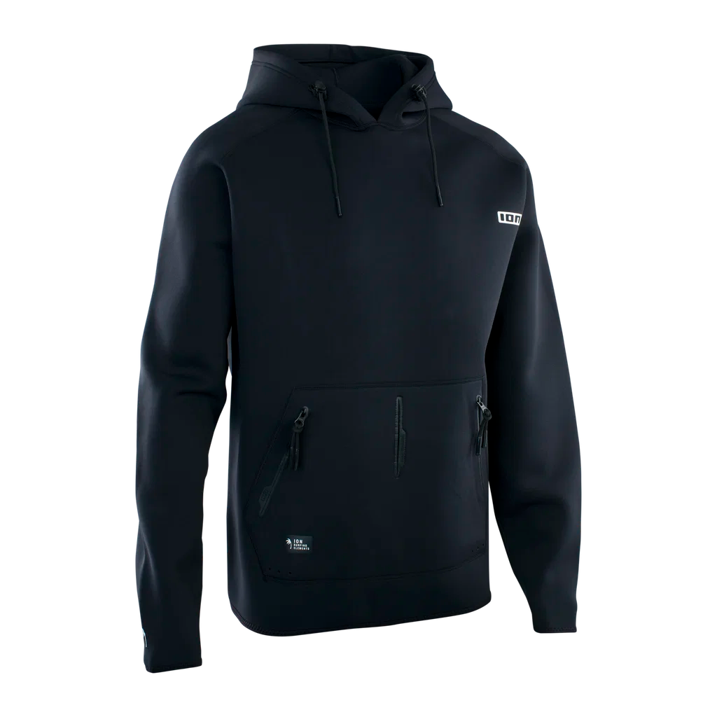 Sudadera ligera de neopreno para hombre ION Neo Hoody Lite en color negro
