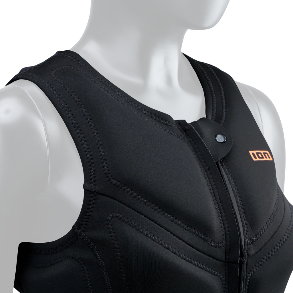 Chaleco de impacto para mujer ION Ivy Vest Front Zip en color negro