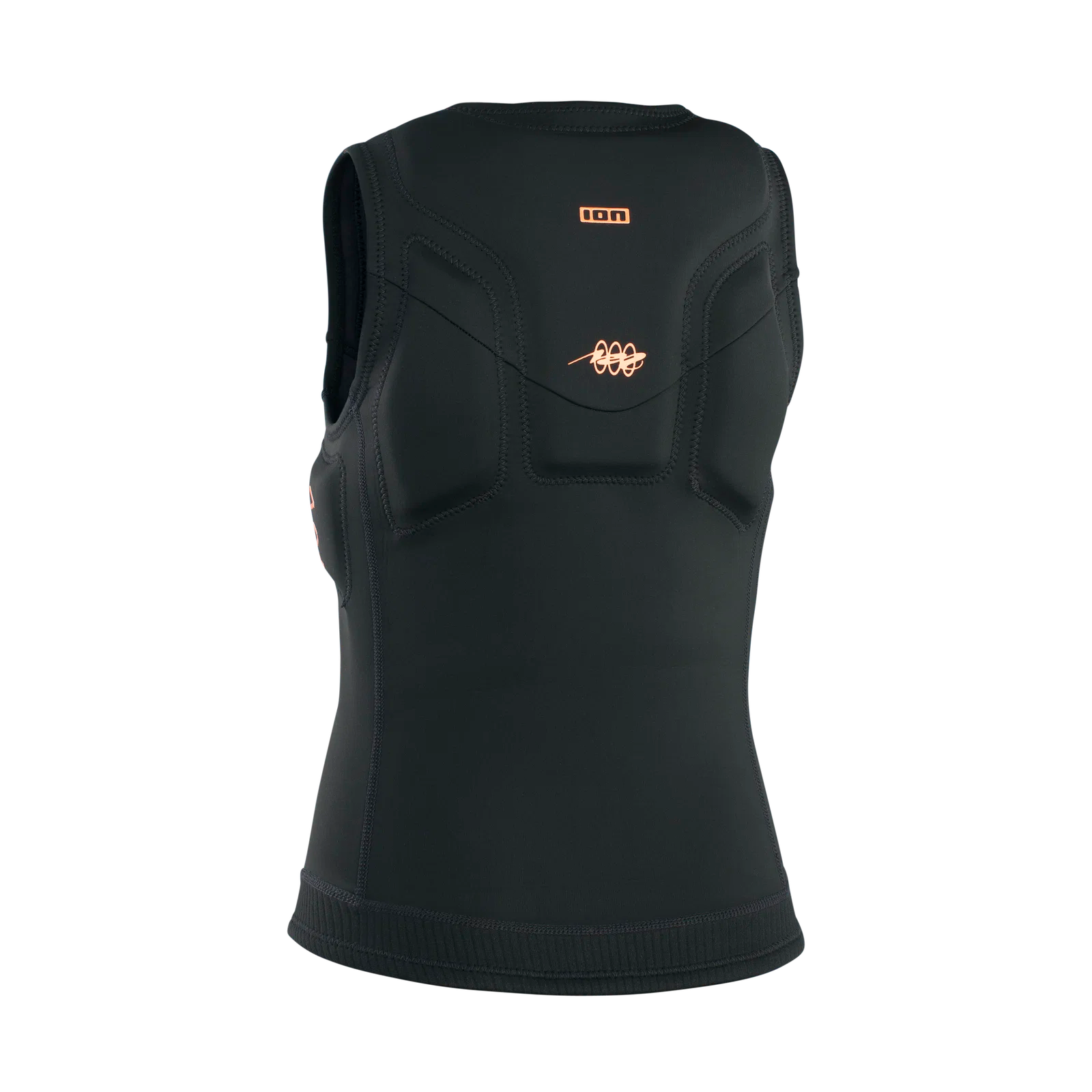 Chaleco de impacto para mujer ION Ivy Vest Front Zip en color negro