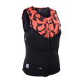 Chaleco de impacto para mujer ION Ivy Vest Front Zip en color coral Tiger Coral