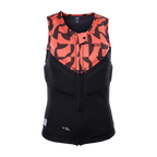 Chaleco de impacto para mujer ION Ivy Vest Front Zip en color coral Tiger Coral