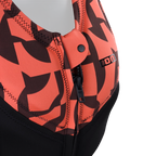 Chaleco de impacto para mujer ION Ivy Vest Front Zip en color coral Tiger Coral