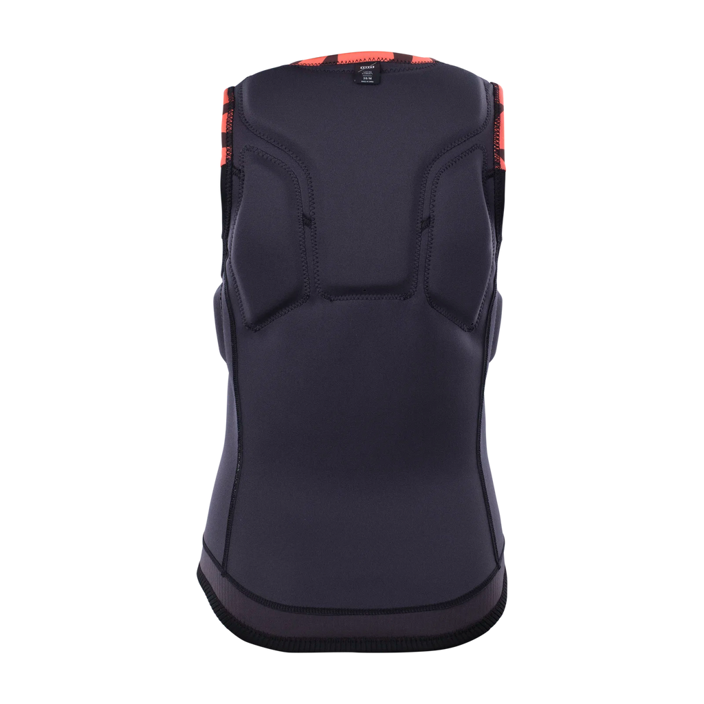 Chaleco de impacto para mujer ION Ivy Vest Front Zip en color coral Tiger Coral