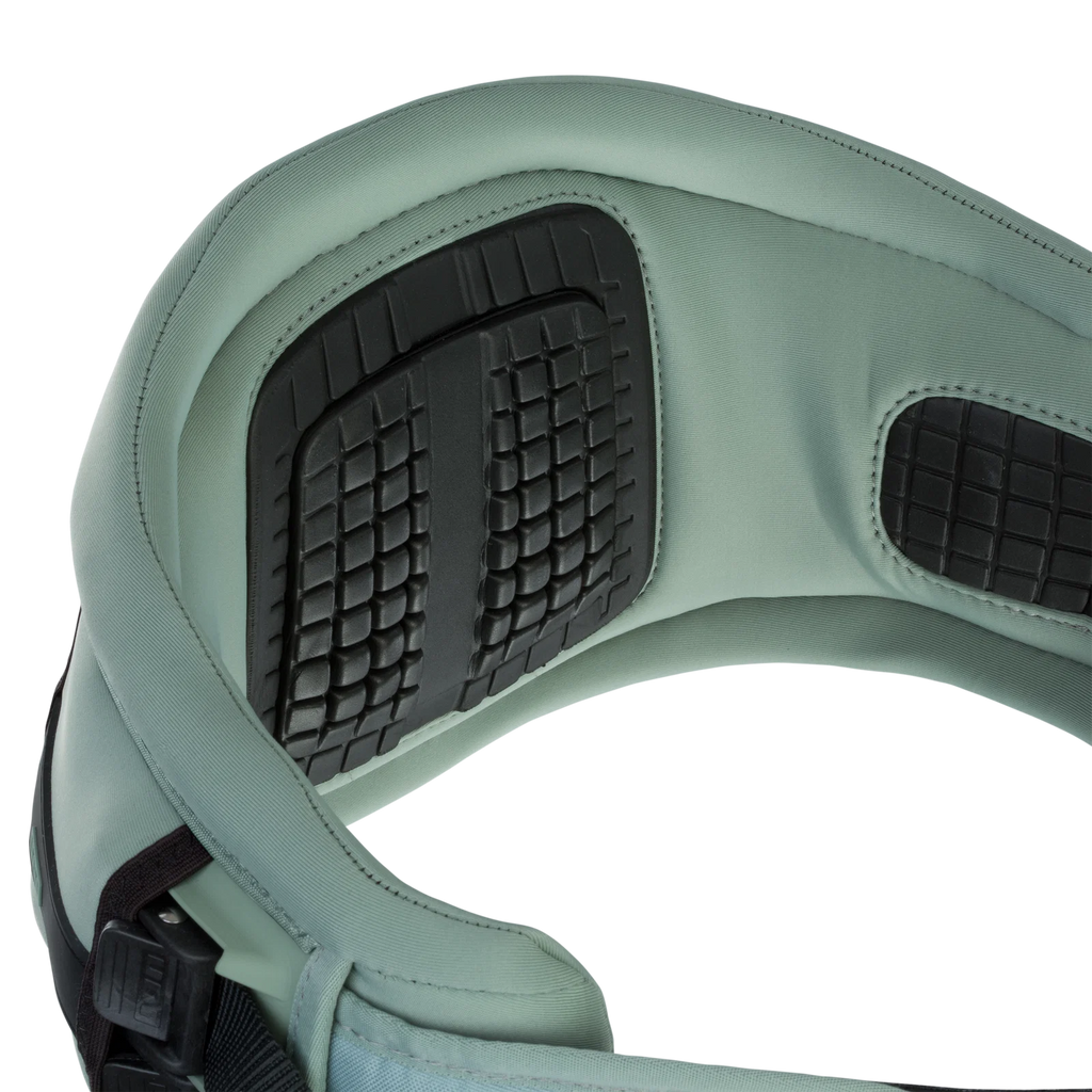 Arnés de kitesurf de cintura para mujer ION Sol Curv 13 en color verde oliva claro Light Olive