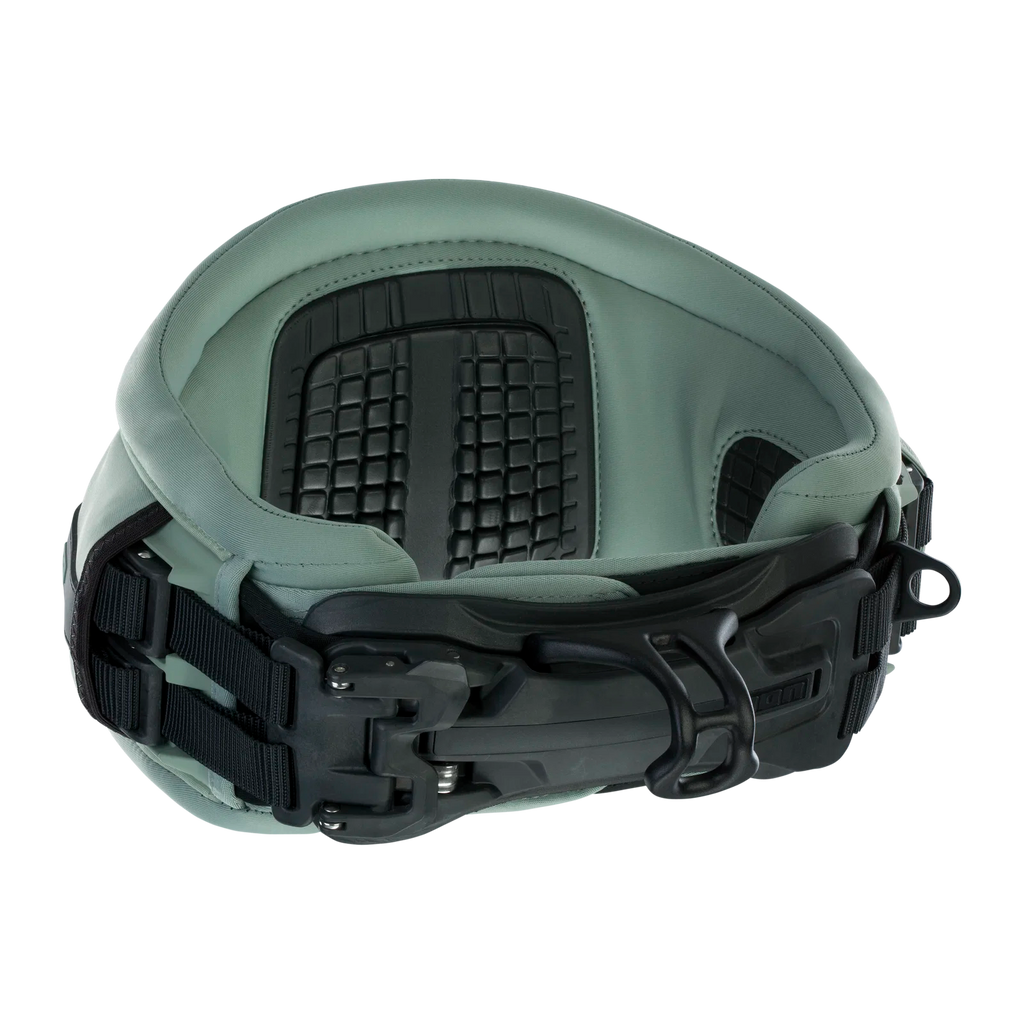 Arnés de kitesurf de cintura para mujer ION Sol Curv 13 en color verde oliva claro Light Olive