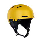 Casco para deportes de agua ION Helmet Slash AMP color Mustard vista lateral