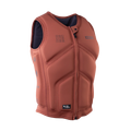 Chaleco de impacto y flotabilidad para hombre ION Collision Core Vest Front Zip en color granate Sunbaked Maroon