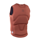 Chaleco de impacto y flotabilidad para hombre ION Collision Core Vest Front Zip en color granate Sunbaked Maroon