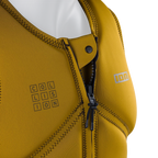 Chaleco de impacto y flotabilidad para hombre ION Collision Core Vest Front Zip en color dorado Gold Burst