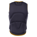 Chaleco de impacto y flotabilidad para hombre ION Collision Core Vest Front Zip en color dorado Gold Burst
