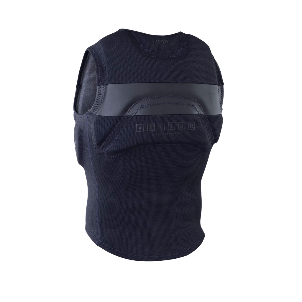 Chaleco de impacto para hombre ION Vector Vest Select Front Zip en color negro