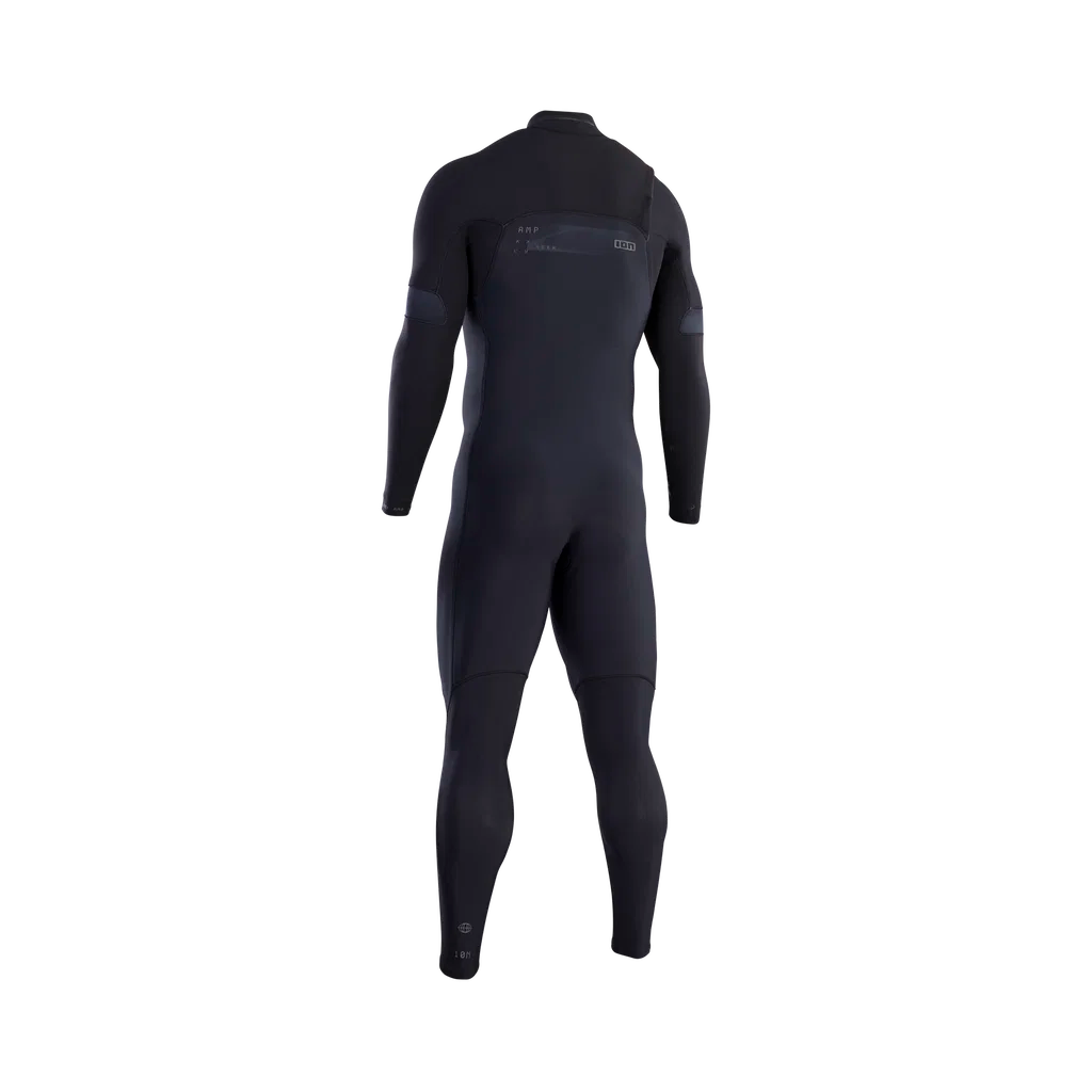 Traje de neopreno completo 4/3 mm para hombre ION Seek Amp Front Zip en color negro