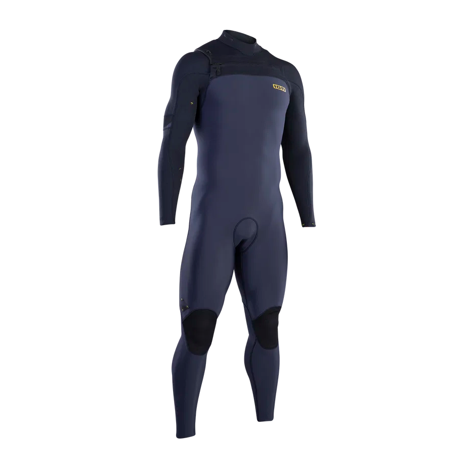 Traje de neopreno de alta gama para hombre ION Seek Amp 5/4 Front Zip en color Blue Nights