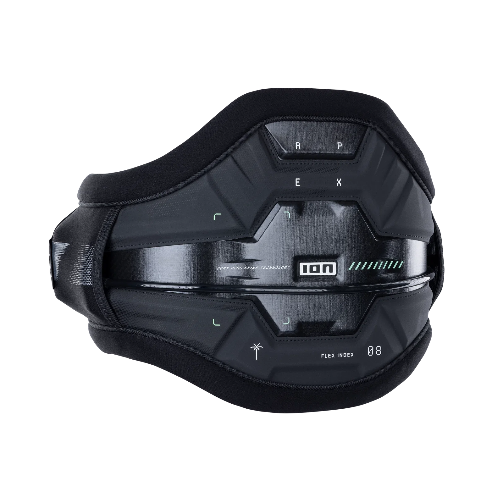 Arnés de kitesurf para hombre ION Apex 2025 color Black