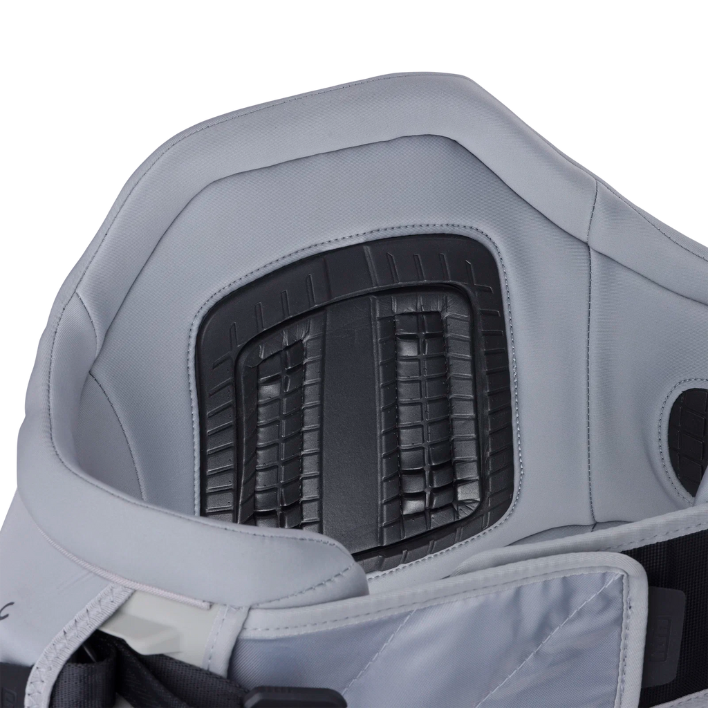 Arnés de kitesurf para hombre ION Apex 2025 color Sage Grey vista frontal
