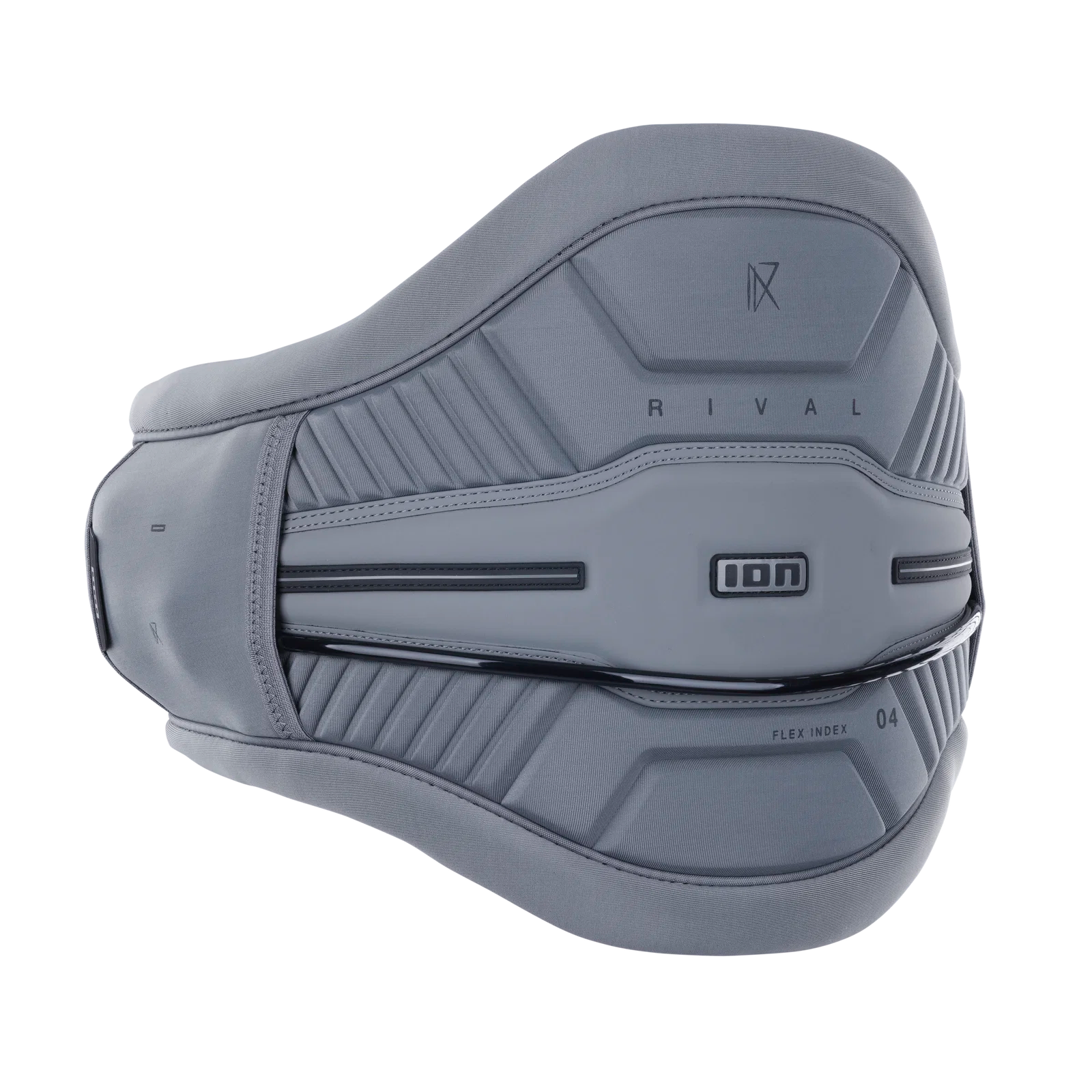 Arnés de kitesurf para hombre ION Rival 2025 color Sage Grey vista frontal
