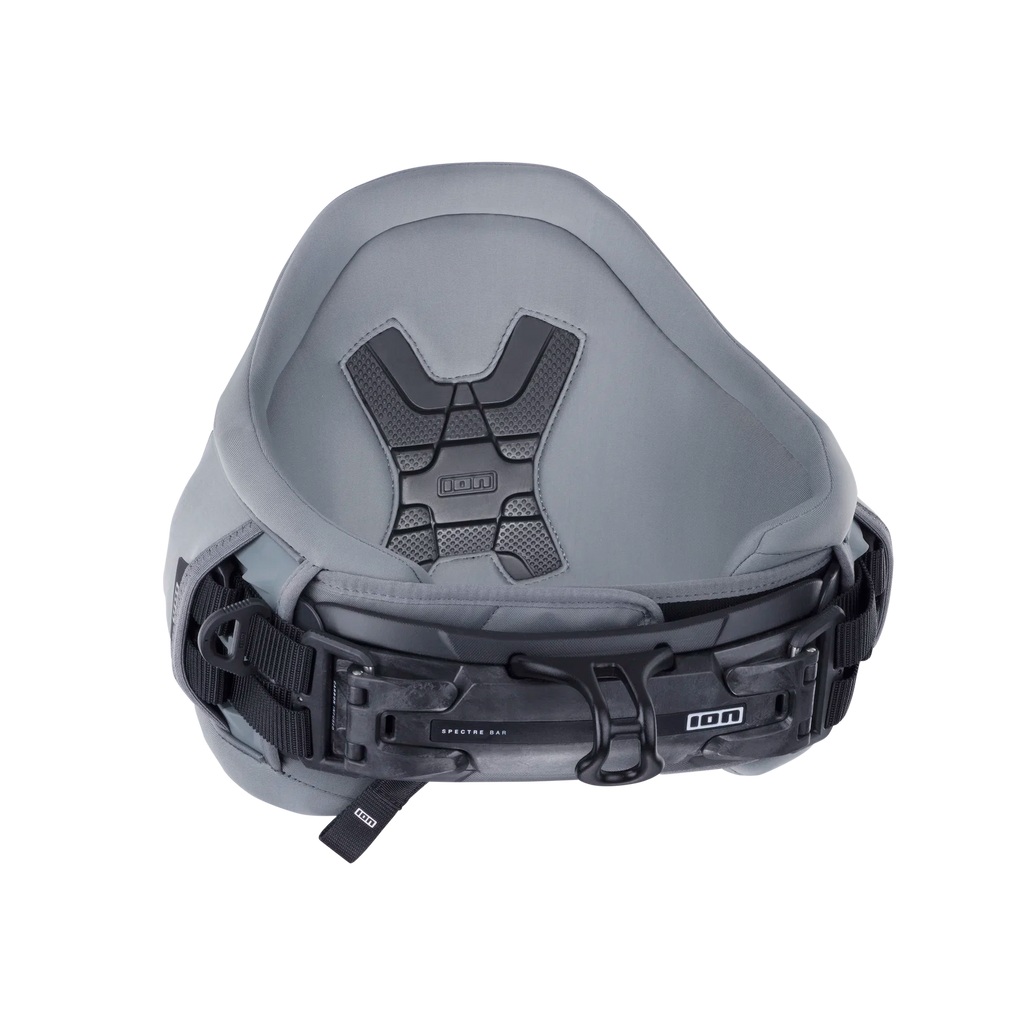 Arnés de kitesurf para hombre ION Rival 2025 color Sage Grey vista frontal