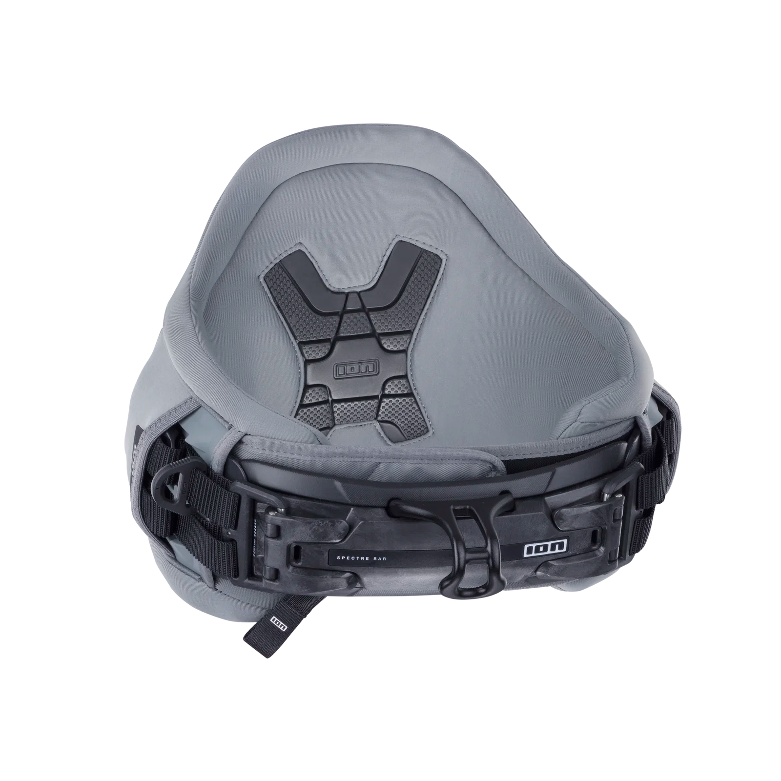 Arnés de kitesurf para hombre ION Rival 2025 color Sage Grey vista frontal