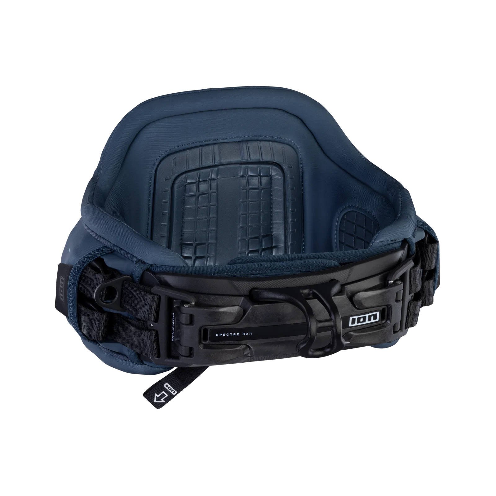 Arnés de kitesurf de cintura para mujer ION Nova en color azul acero Steel Blue