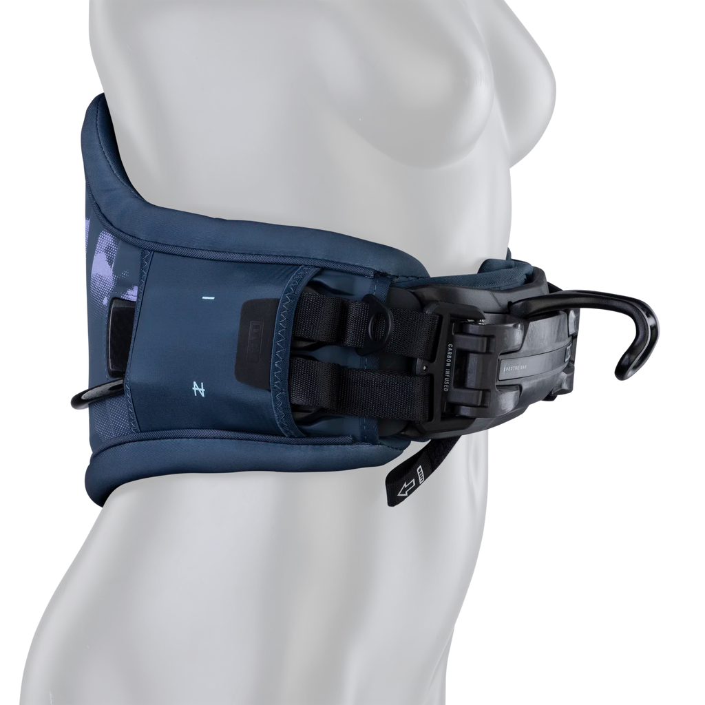 Arnés de kitesurf de cintura para mujer ION Nova en color azul acero Steel Blue