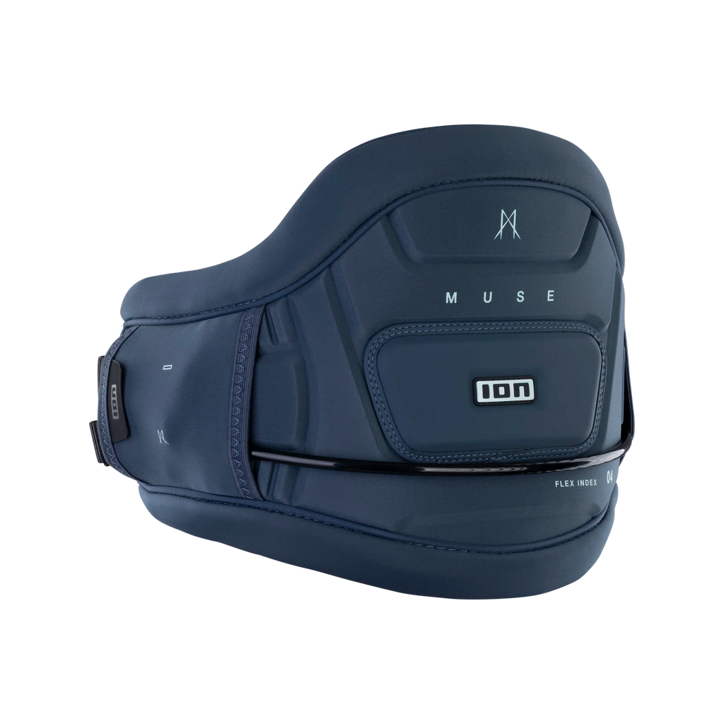 Arnés de kitesurf de cintura para mujer ION Muse en color azul acero Steel Blue