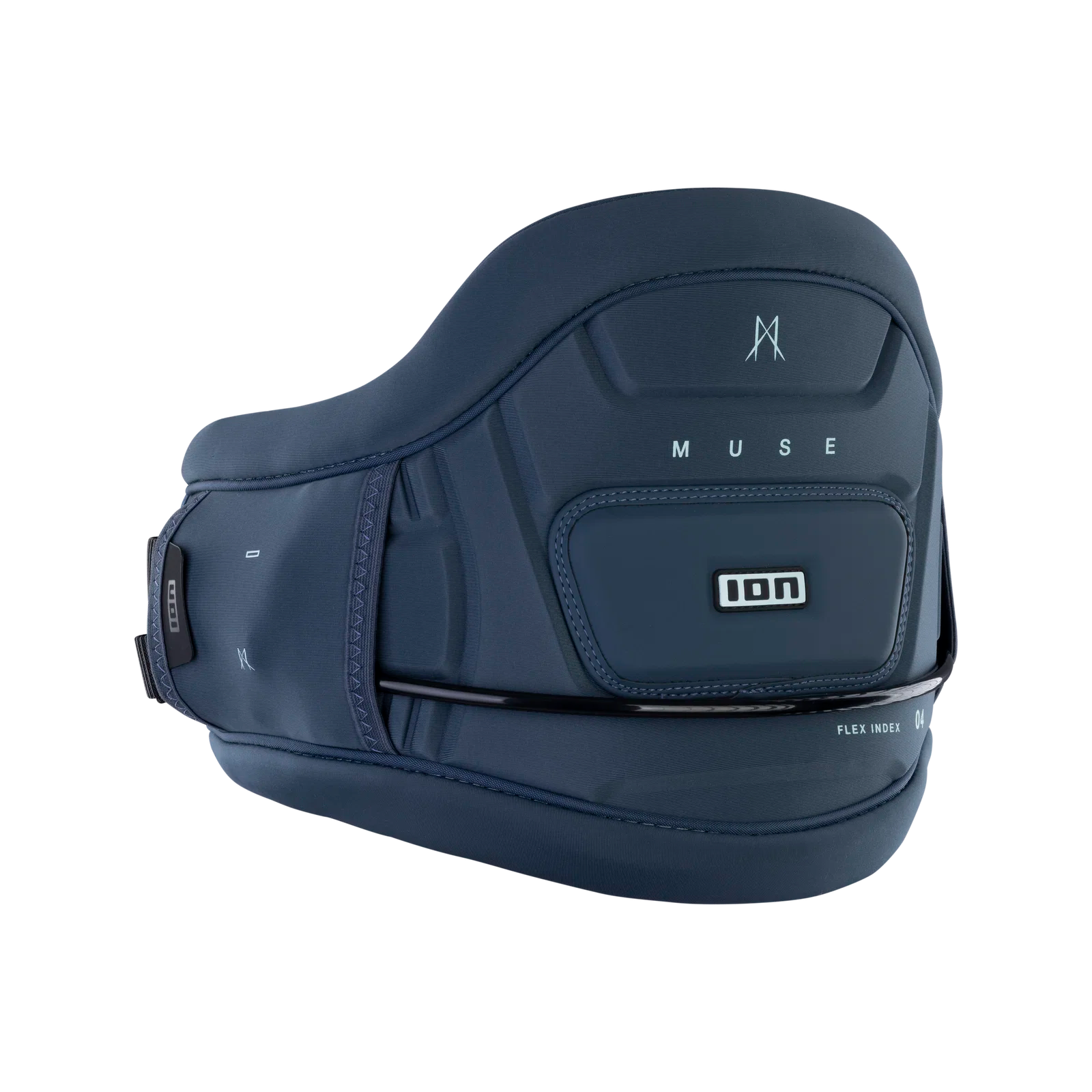 Arnés de kitesurf de cintura para mujer ION Muse en color azul acero Steel Blue