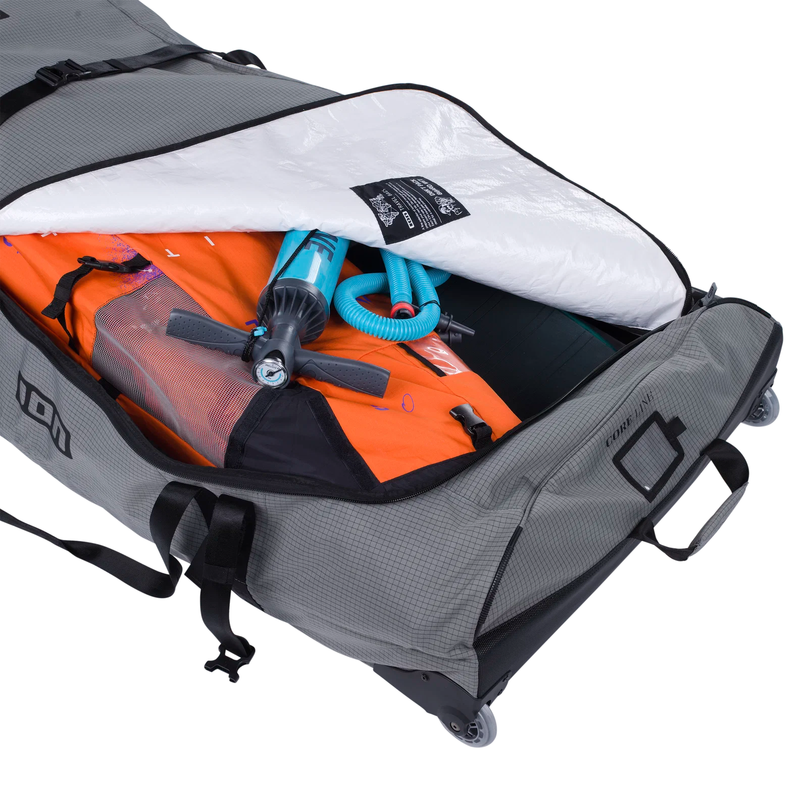 Bolsa de viaje con ruedas para equipamiento completo de wing foil ION Wing Gearbag Core 2026