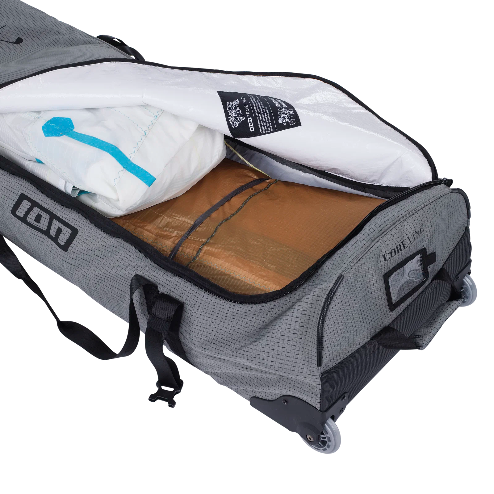 Bolsa de viaje con ruedas para equipo completo de kitesurf ION Kite Gearbag Core 2026